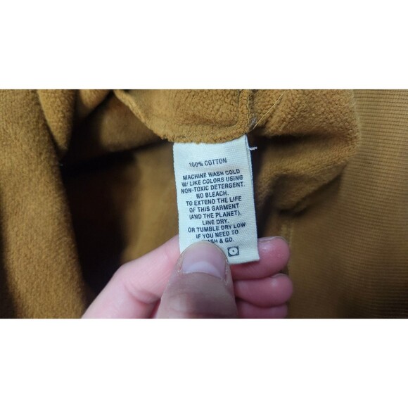 Alex Mill XL Tan Garment Dyed Lightweight Crew Neck Sweatshirt - Picture 4 of 9
